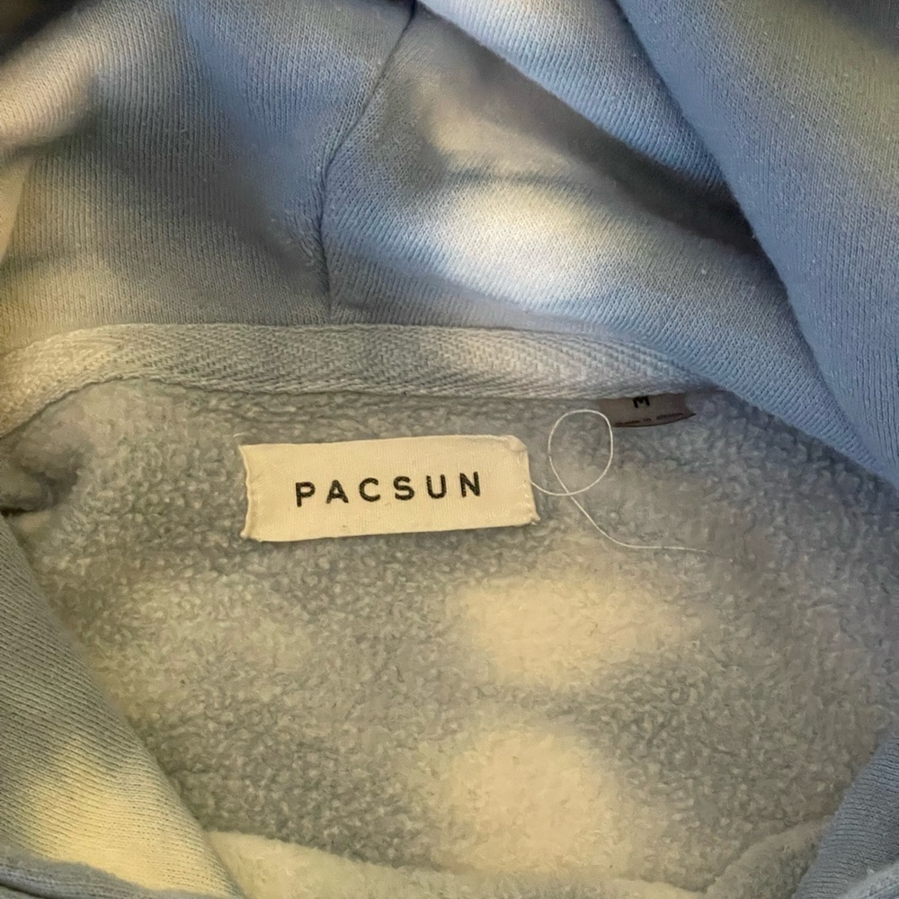 PacSun Blue Tie Dyed Hoodie - Picture 9 of 12